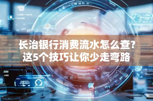 长治银行消费流水怎么查?这5个技巧让你少走弯路